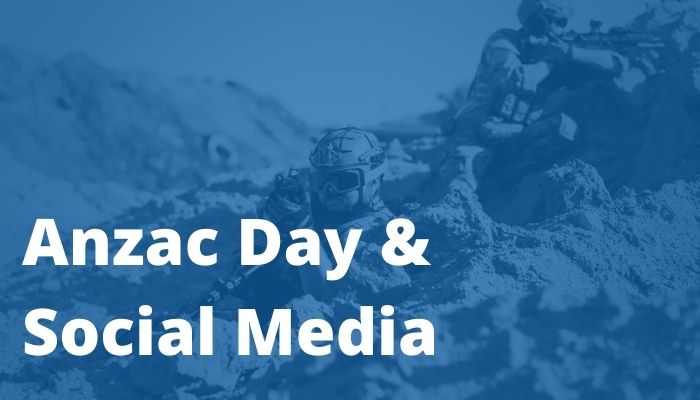 Anzac day social media