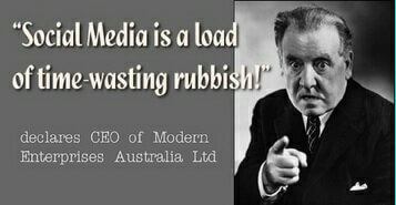 Social Media is a Load of Time-Wasting Rubbish